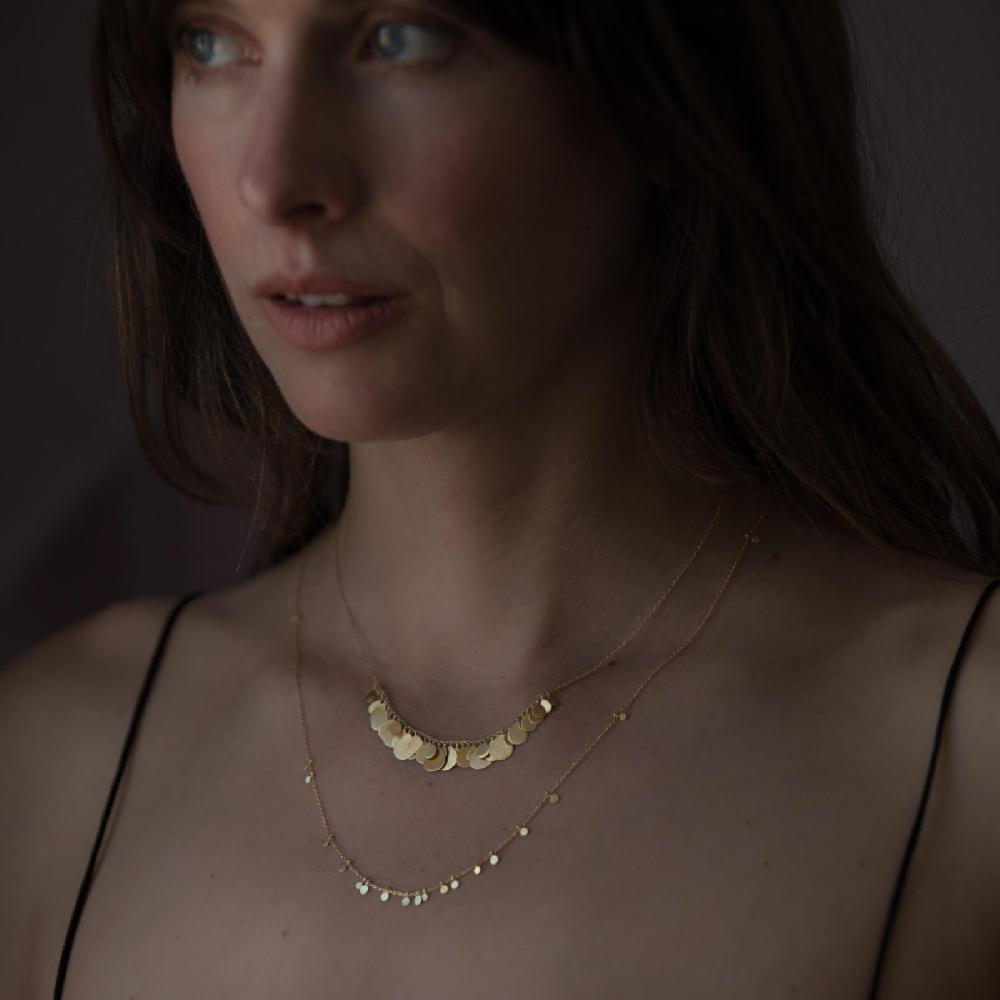 Sia Taylor Petals Arc Necklace