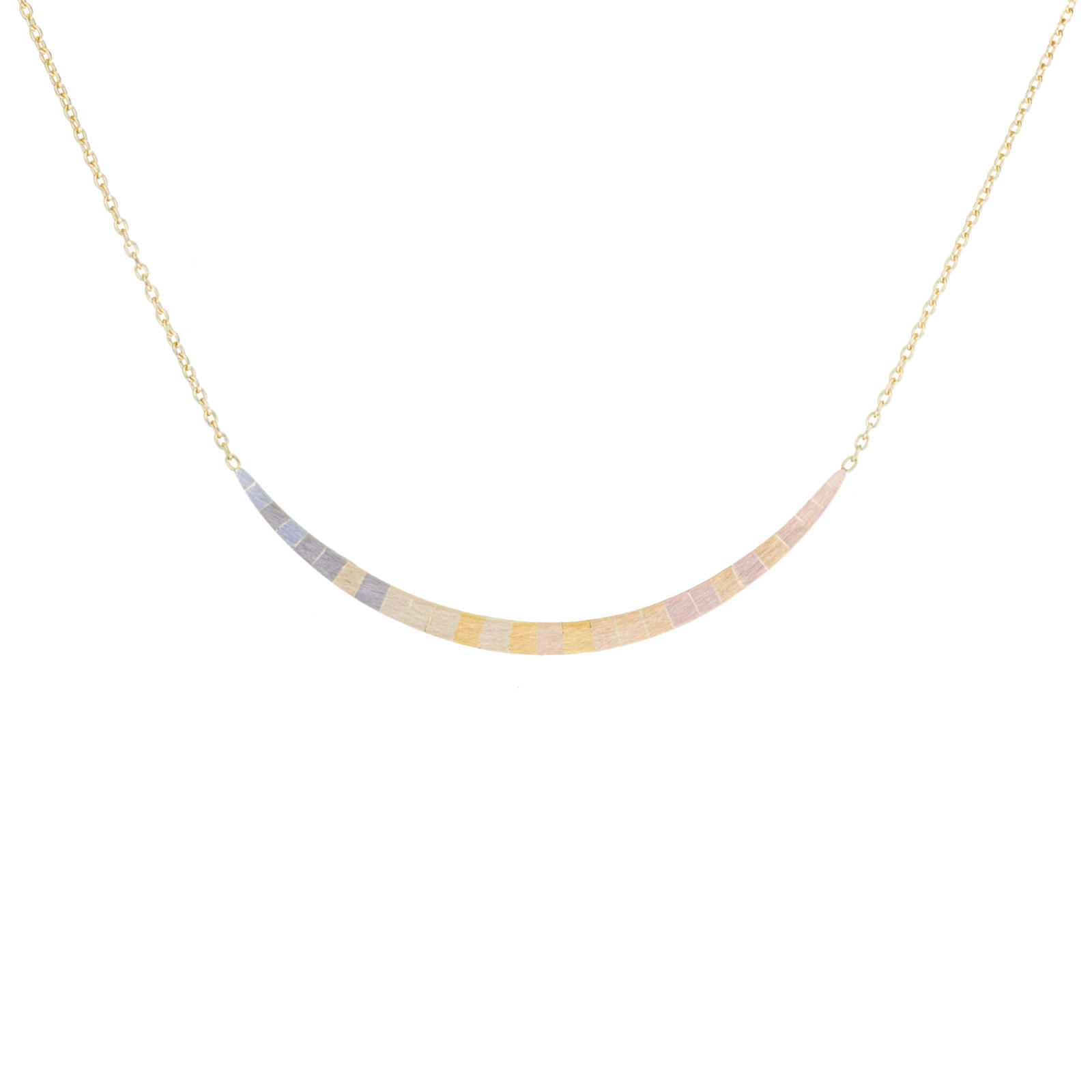 sia taylor Rainbow Crescent Pendant