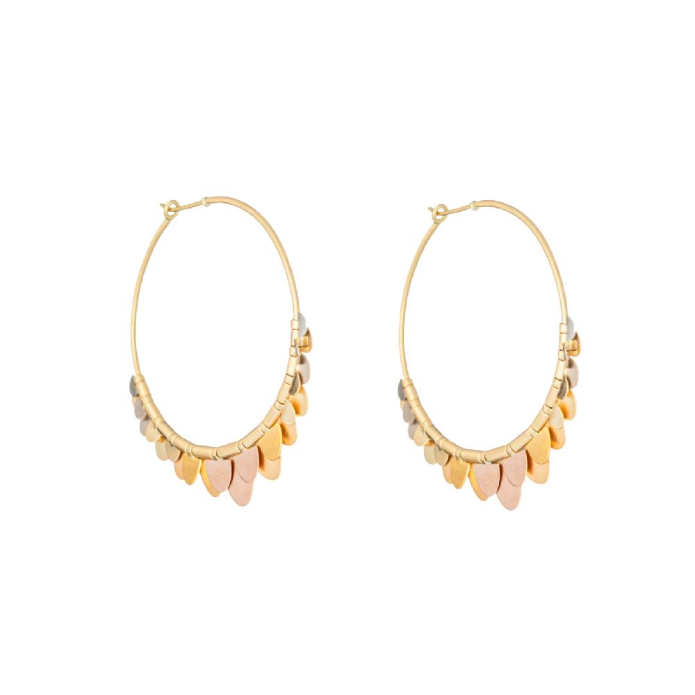 Sia Taylor Rainbow Flutter Hoops