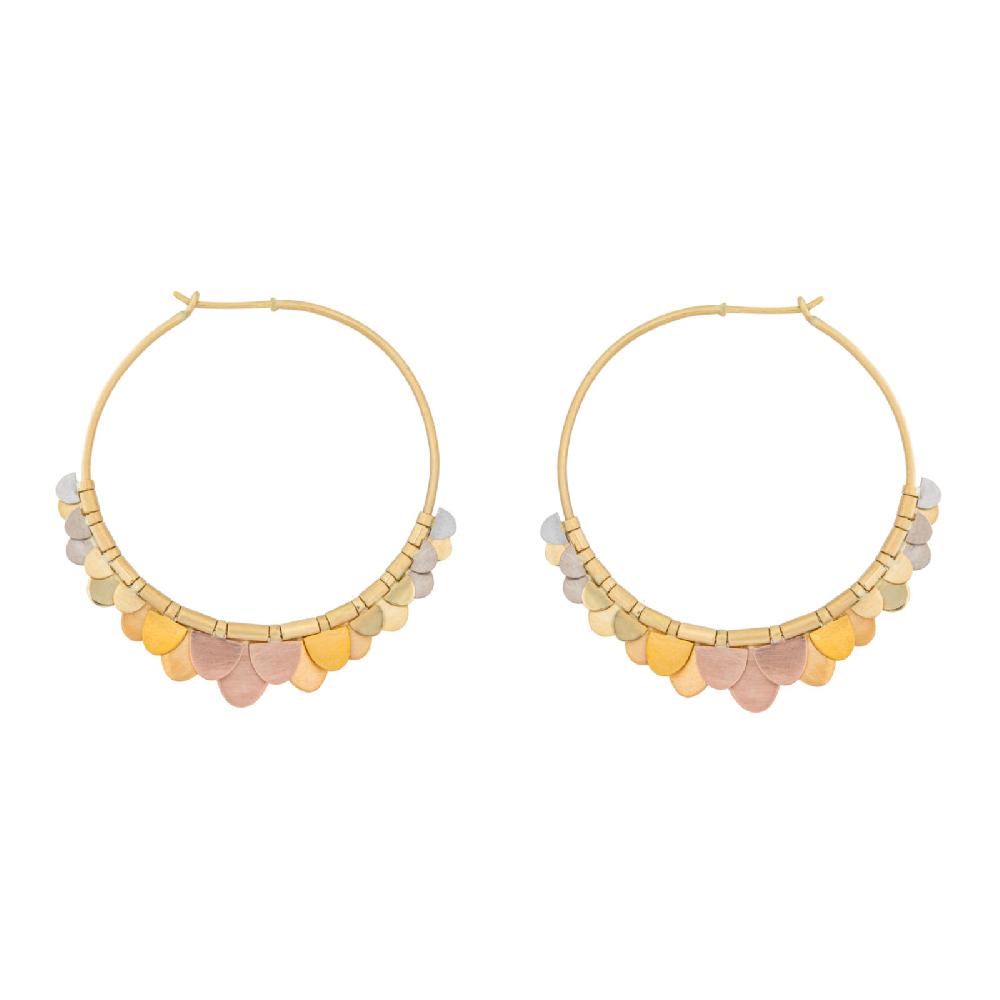 sia taylor Rainbow Flutter Hoops