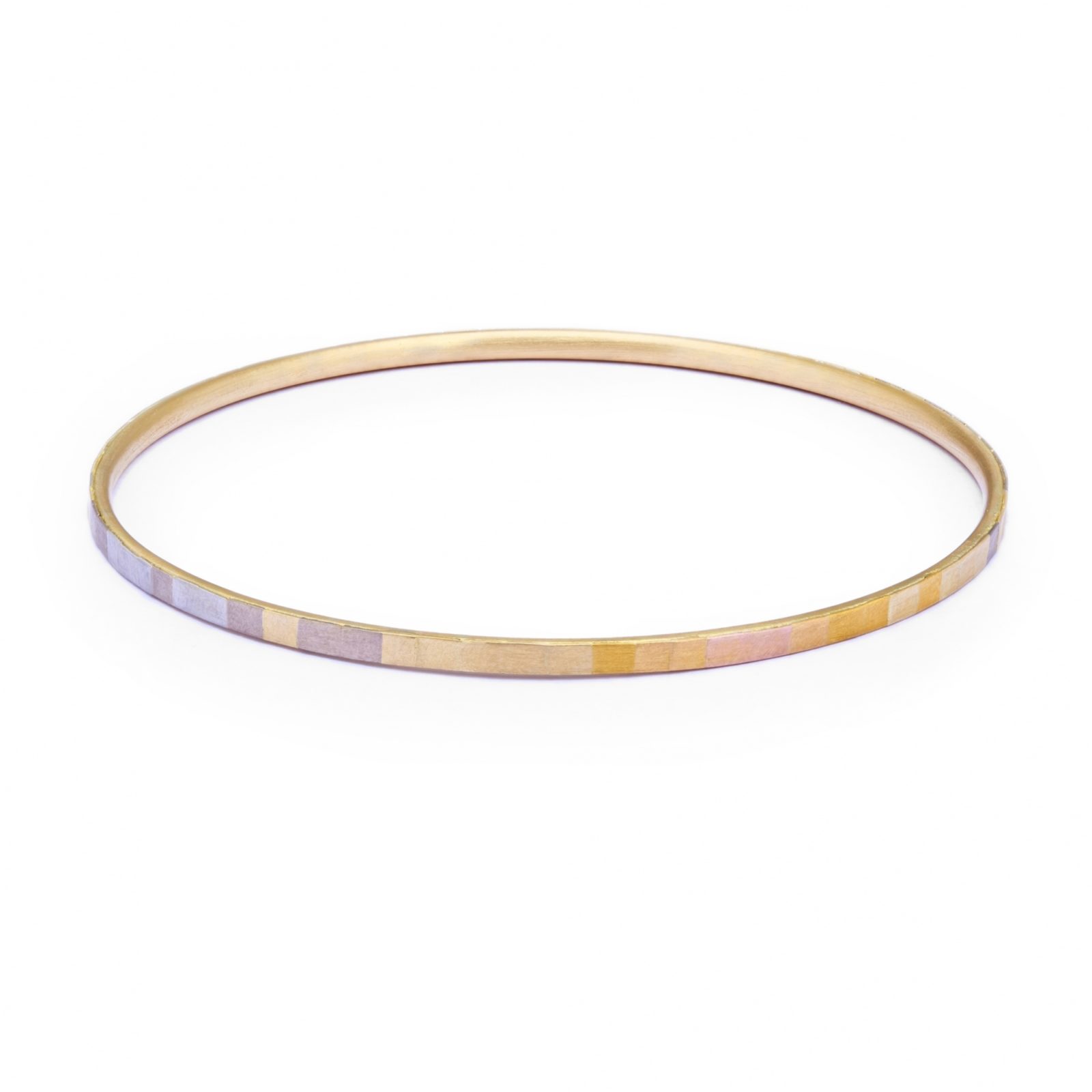 sia taylor Rainbow Horizon Faceted Bangle