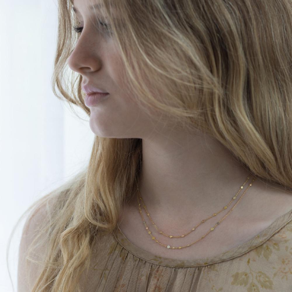 Sia Taylor Scattered Rainbow Dust Necklace