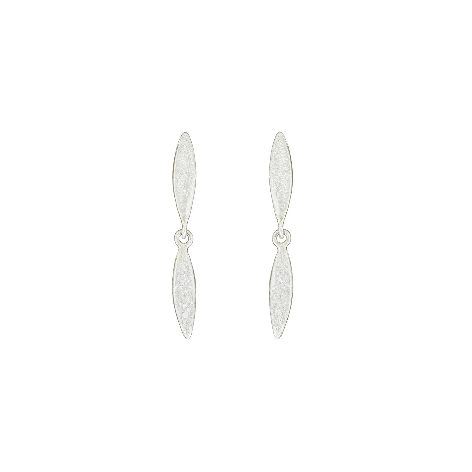 sia taylor Silver Seed Double Studs