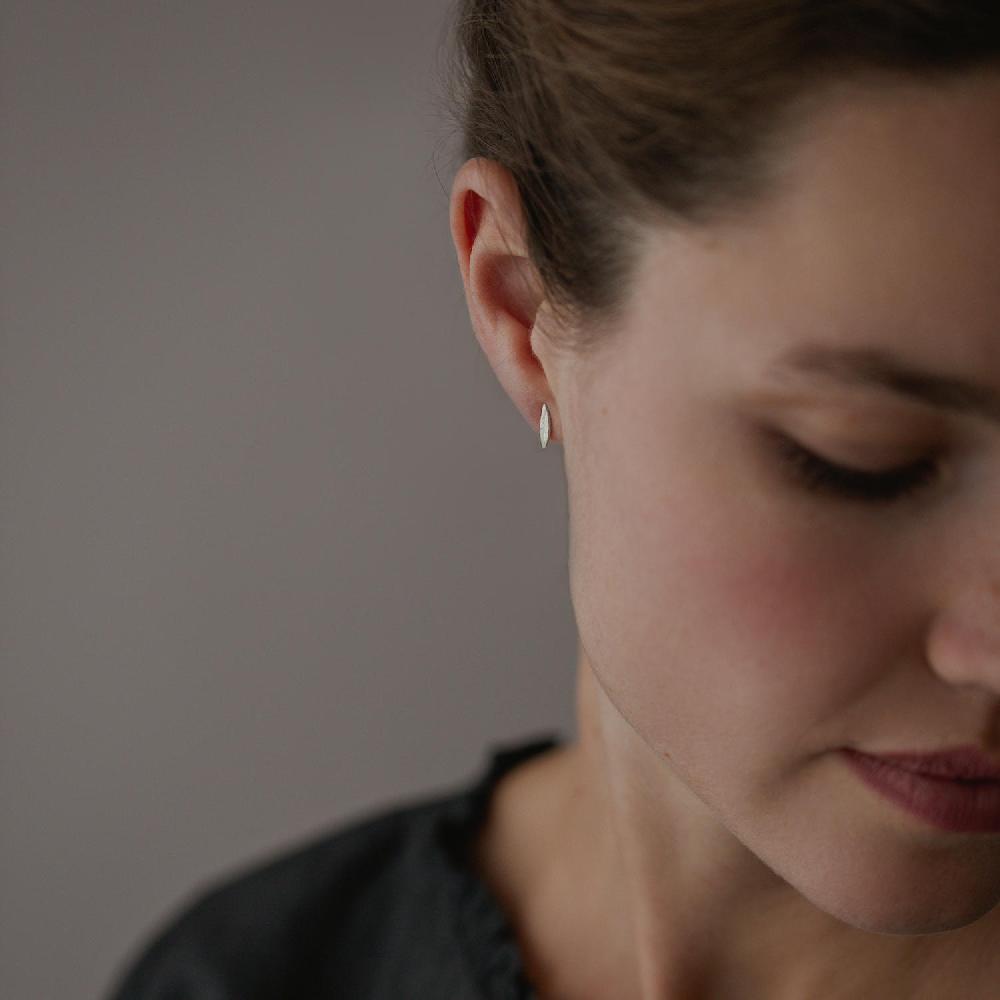 Sia Taylor Silver Seed Studs