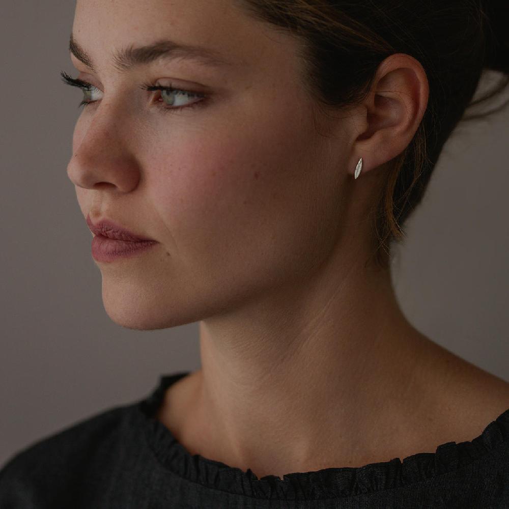 Sia Taylor Silver Seed Studs