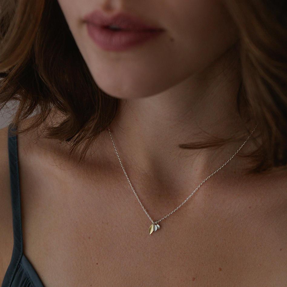 Sia Taylor Silver Tiny Meadow Necklace