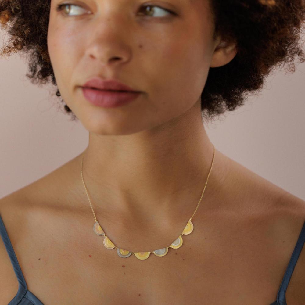 Sia Taylor Sun Halos Necklace