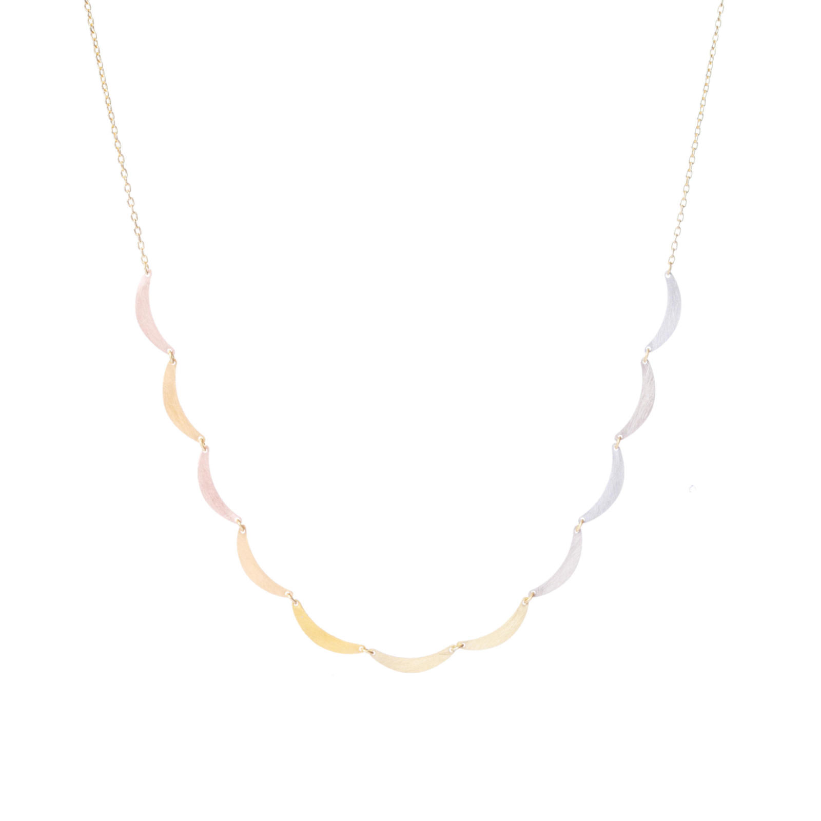 sia taylor Sunset Cloud Arc Necklace
