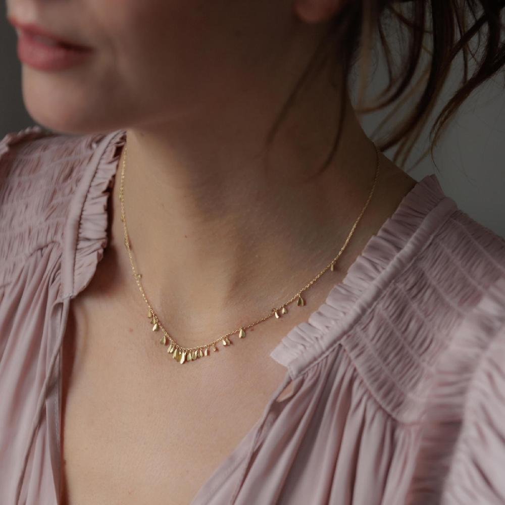 Sia Taylor Tiniest Golden Wings Necklace