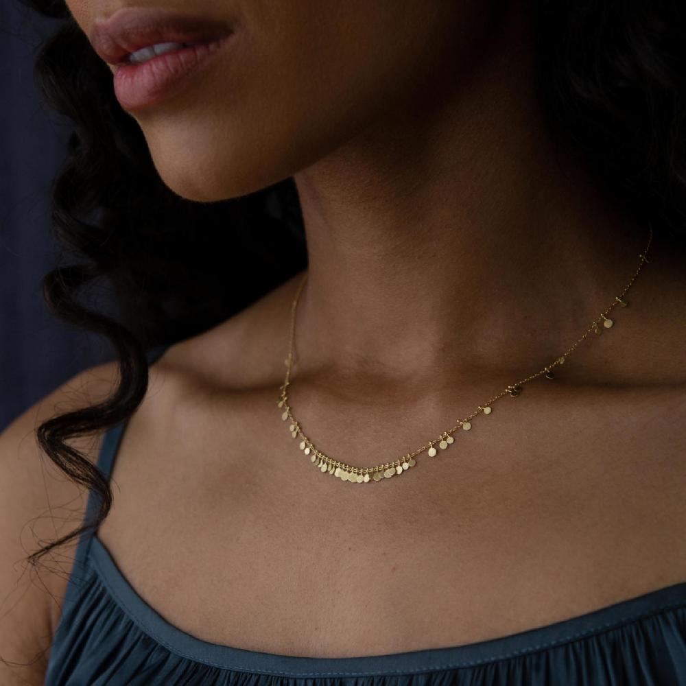 Sia Taylor Tiny Dots Cluster Necklace