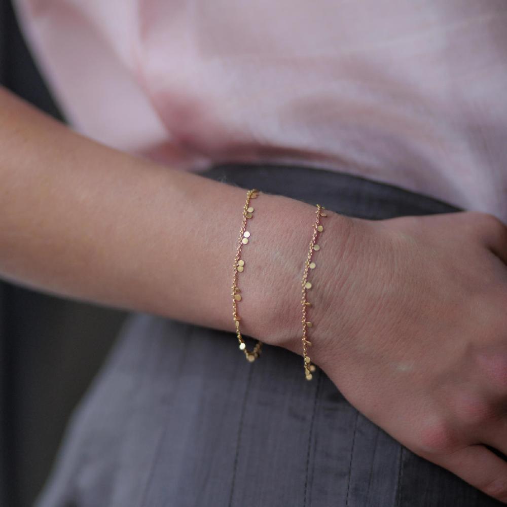 Sia Taylor Tiny Double Dots Bracelet