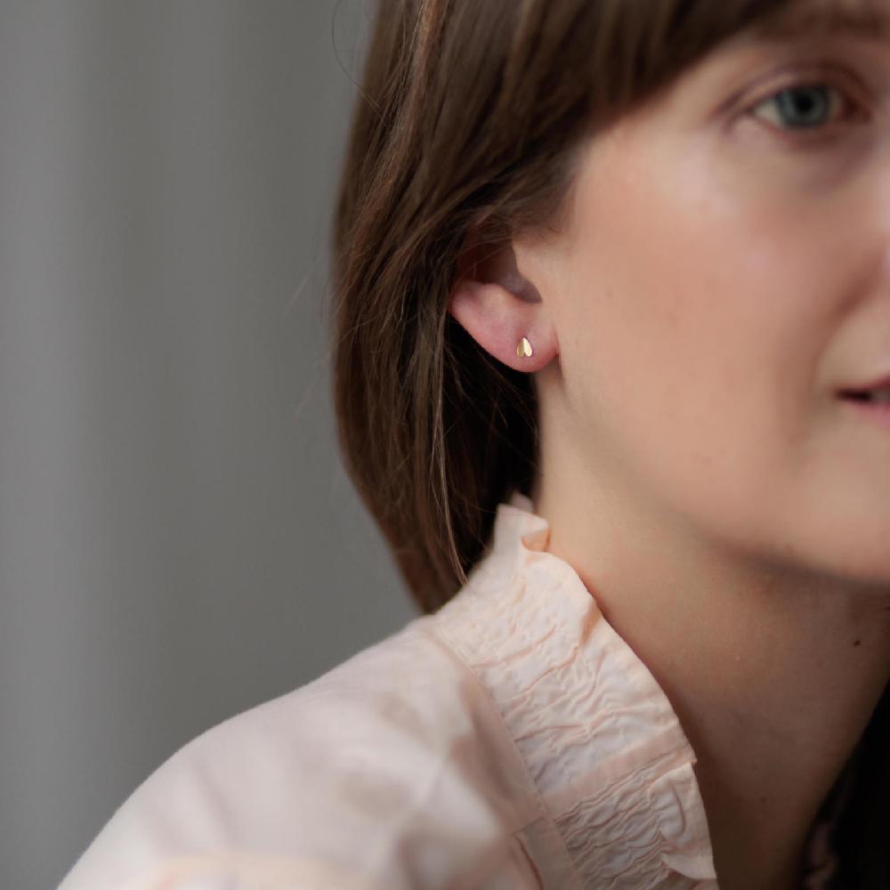 Sia Taylor Tiny Golden Wing Studs