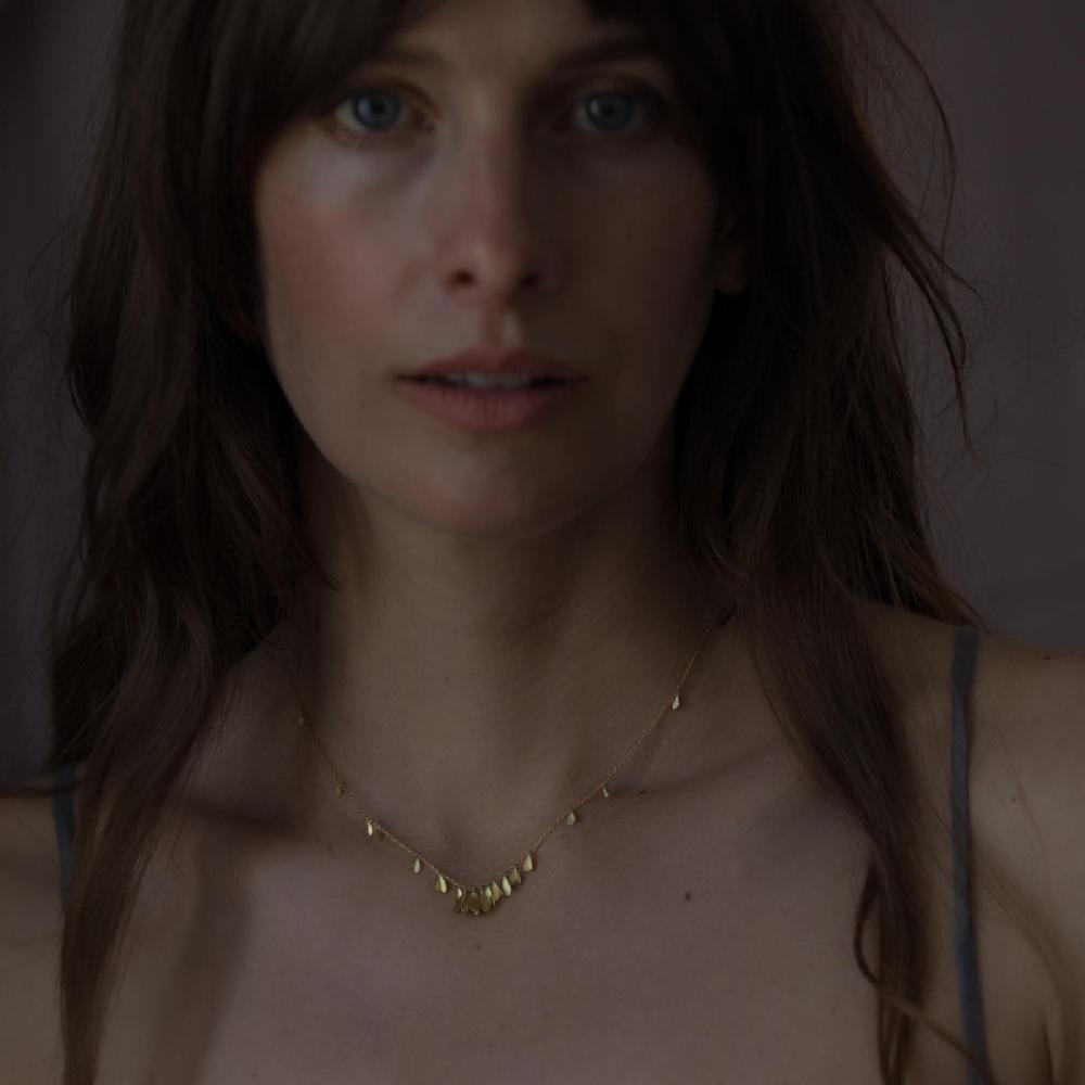 Sia Taylor Tiny Golden Wings Necklace