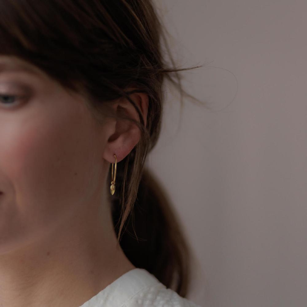 Sia Taylor Tiny Meadow Cluster Hoops