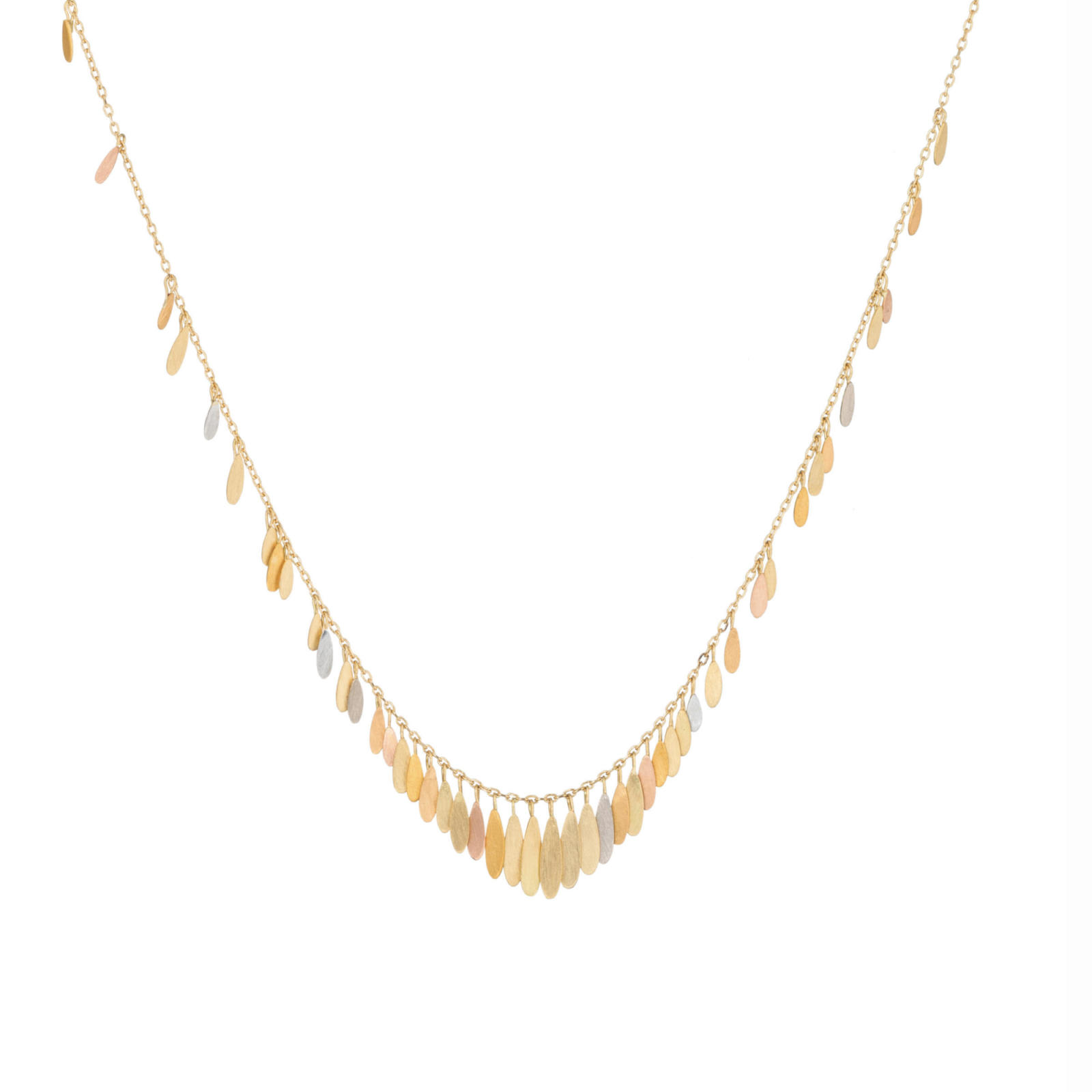 sia taylor Tiny Rainbow Daisy Necklace