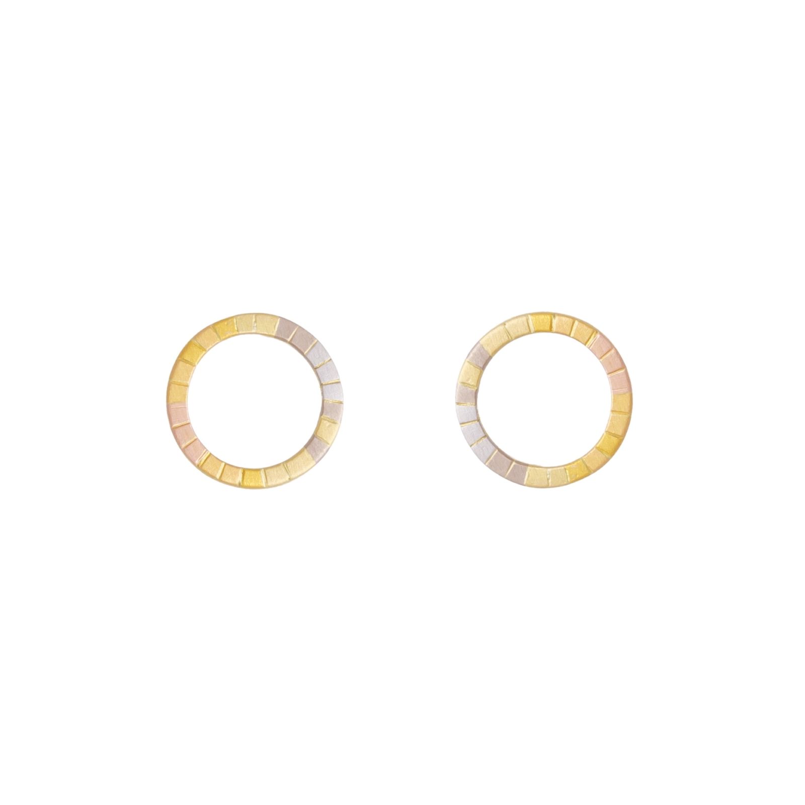 sia taylor Tiny Rainbow Halo Studs