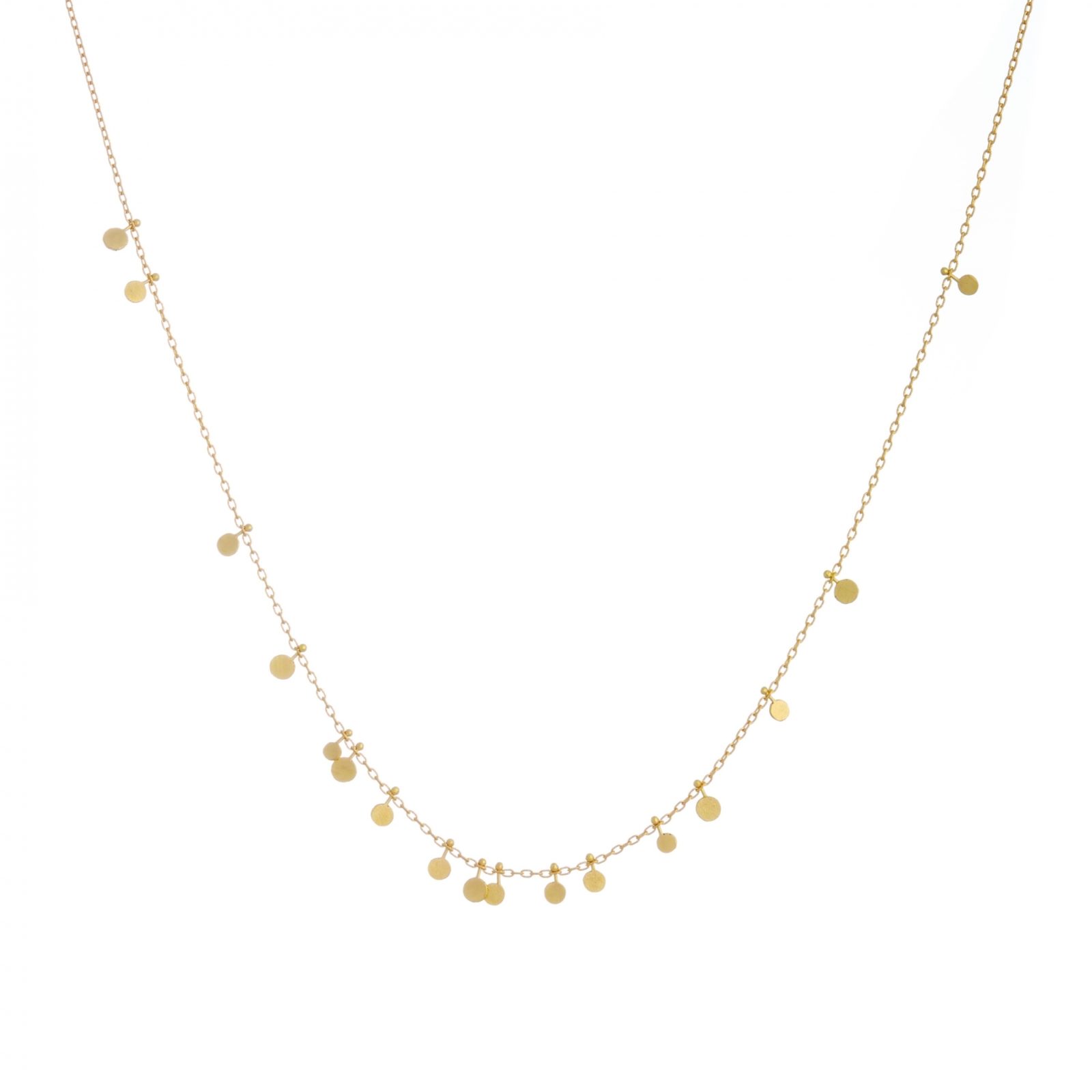 sia taylor Tiny Random Dots Necklace
