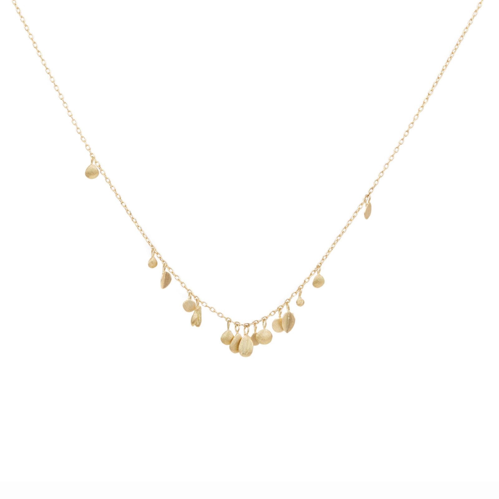 sia taylor Tiny Scattered Seeds Necklace