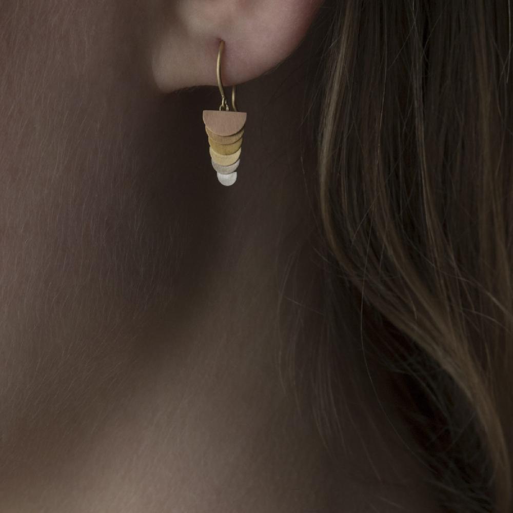 Sia Taylor Tiny Sunrise Earrings