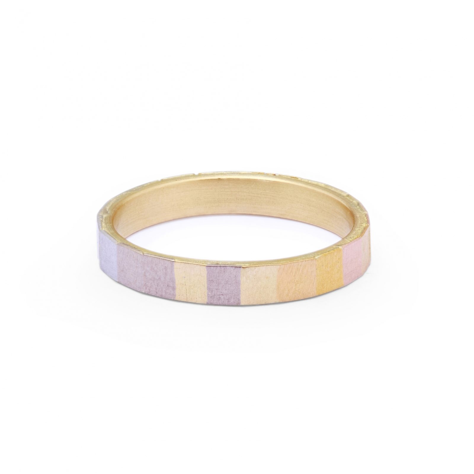 sia taylor Wide Faceted Band - Size T 1/2