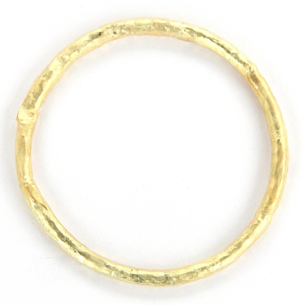 Sian Evans Jewellery Organic Rough Textured Molten Bangle