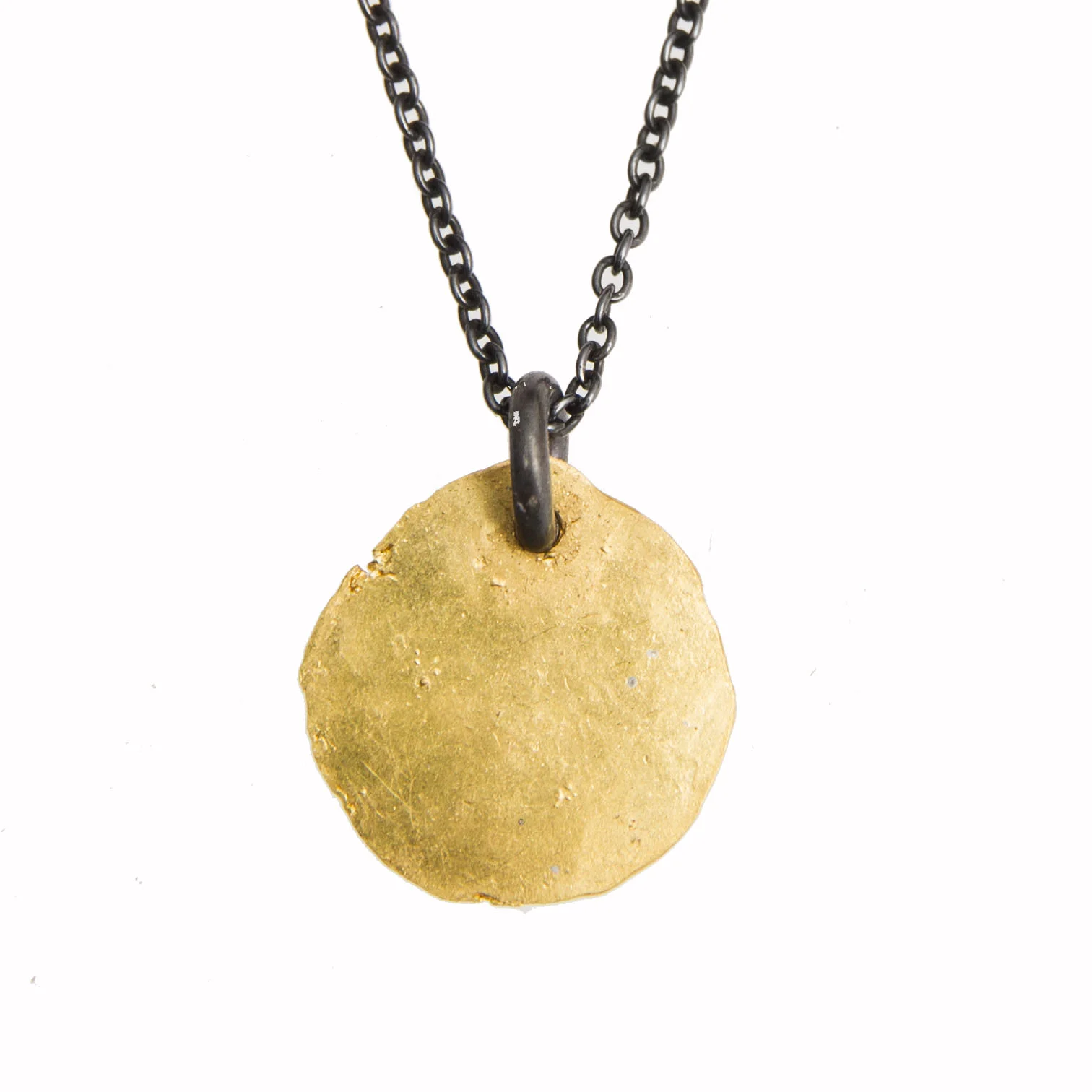 Sian Evans Jewellery Hammered Disc