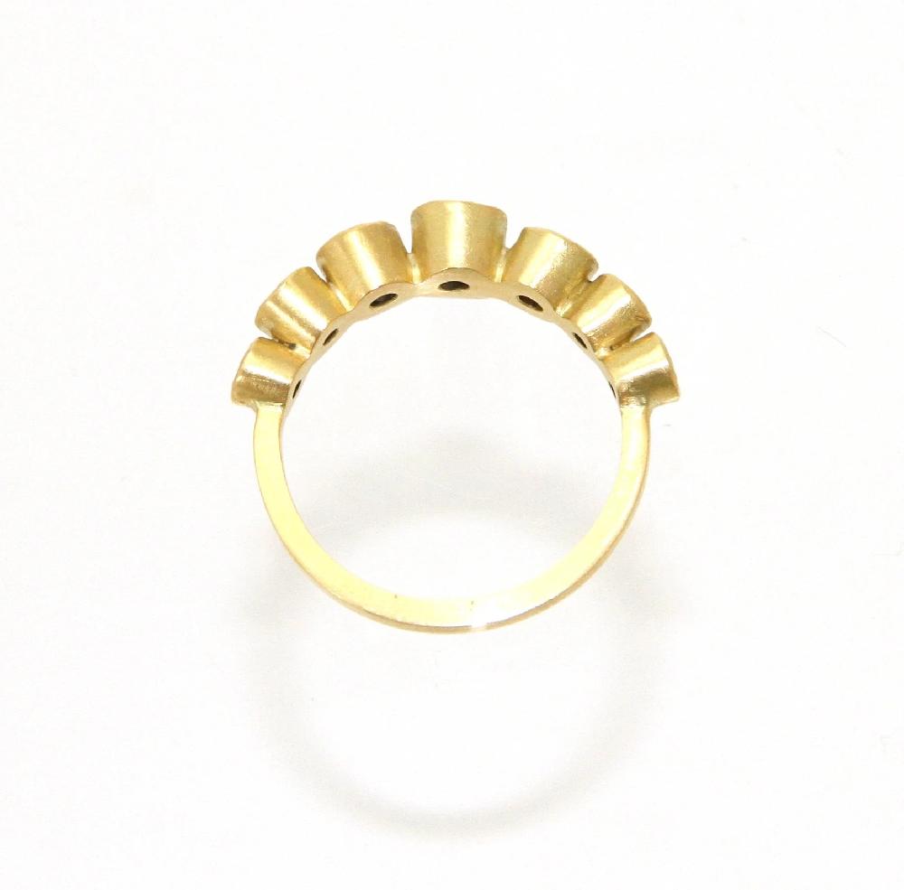 Sian Evans Jewellery Recycled Diamond Set Ring