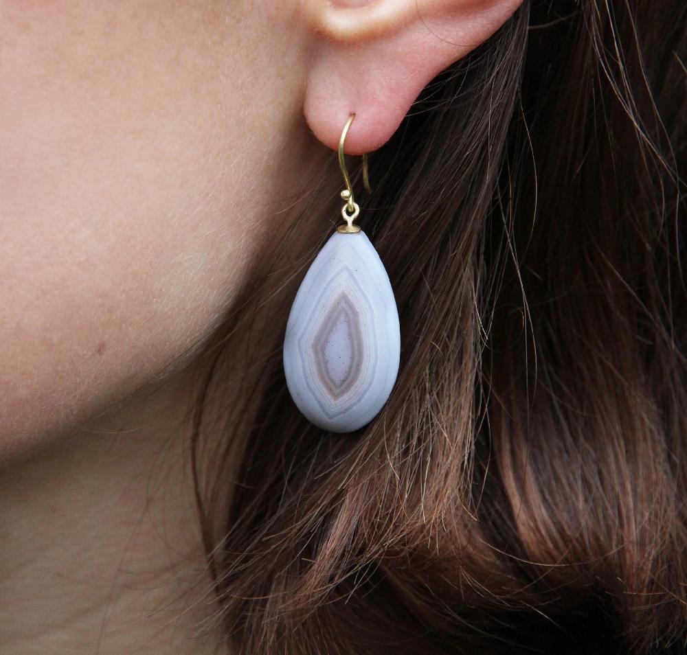 Sian Evans Jewellery Scottish Agate Earrings