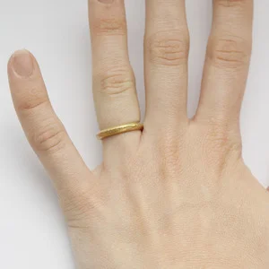 Sian Evans Jewellery Textured Band