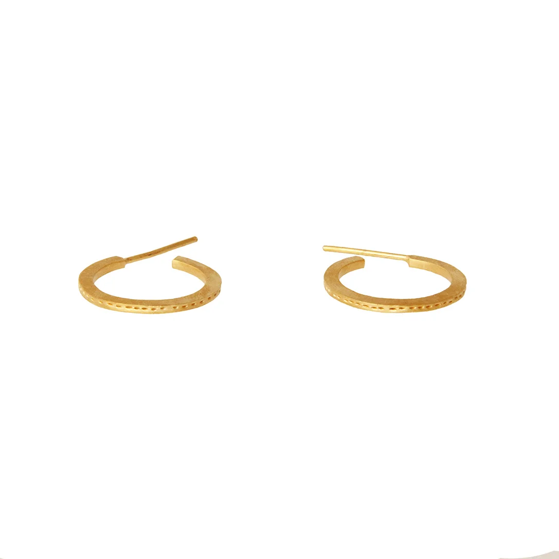 Sian Evans Jewellery Tiny Dash Loops