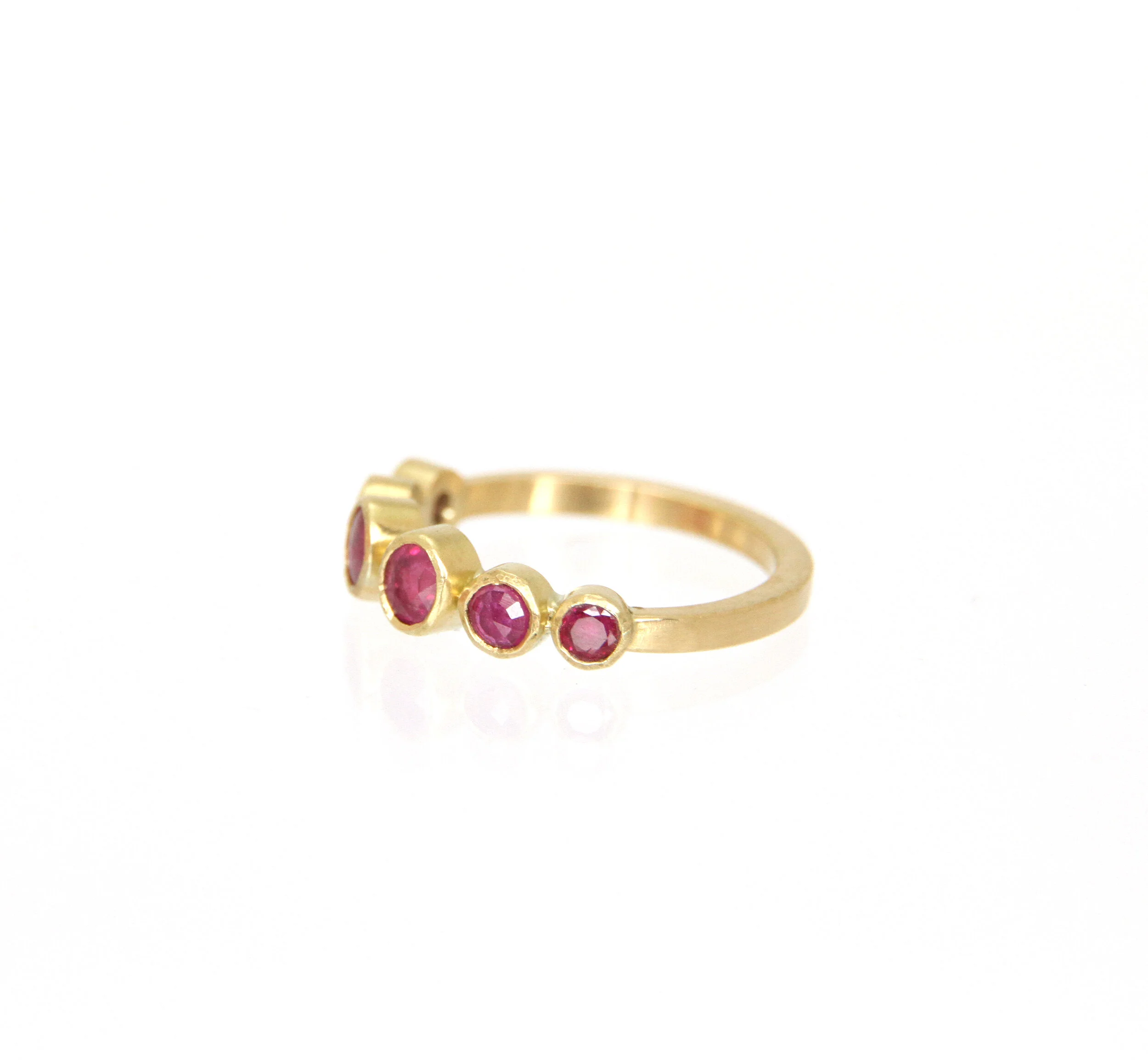 Sian Evans Jewellery Wabi-sabi Ruby Ring
