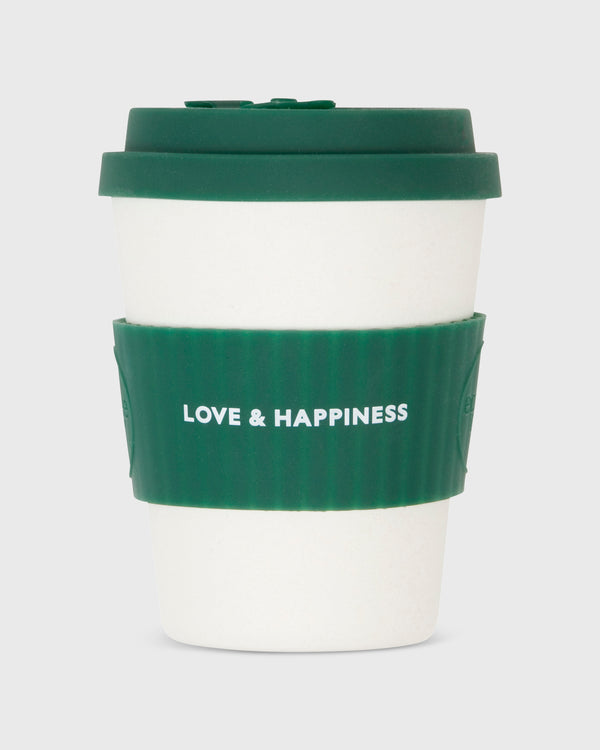 sid mashburn 12 oz. Reusable Coffee Cup in White/Green