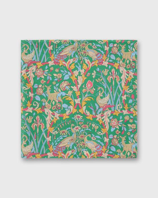 Sid Mashburn Anyway Scarf In Avocado/Multi Joan Liberty Fabric