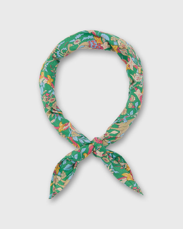 sid mashburn Anyway Scarf in Avocado/Multi Joan Liberty Fabric