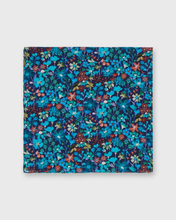 Sid Mashburn Anyway Scarf In Blue Dreams Of Summer Liberty Fabric Silk