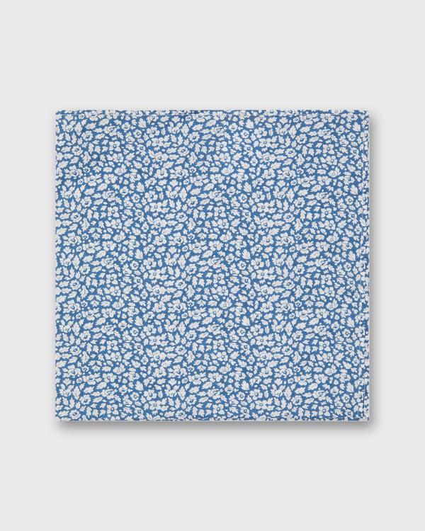 Sid Mashburn Anyway Scarf In Blue Feather Meadow Liberty Fabric