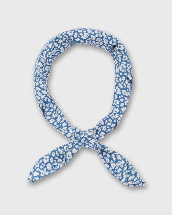 sid mashburn Anyway Scarf in Blue Feather Meadow Liberty Fabric