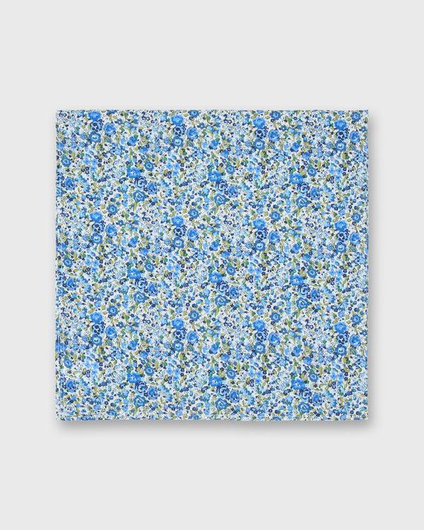 Sid Mashburn Anyway Scarf In Blue/Green Emma & Georgina Liberty Fabric