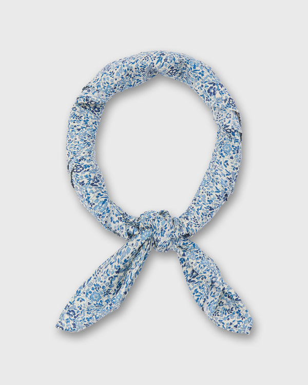 sid mashburn Anyway Scarf in Blue Katie & Millie Liberty Fabric