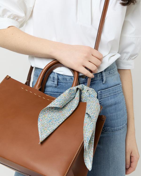 Sid Mashburn Anyway Scarf In Blue/Multi Katie & Millie Liberty Fabric