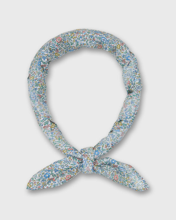 sid mashburn Anyway Scarf in Blue/Multi Katie & Millie Liberty Fabric