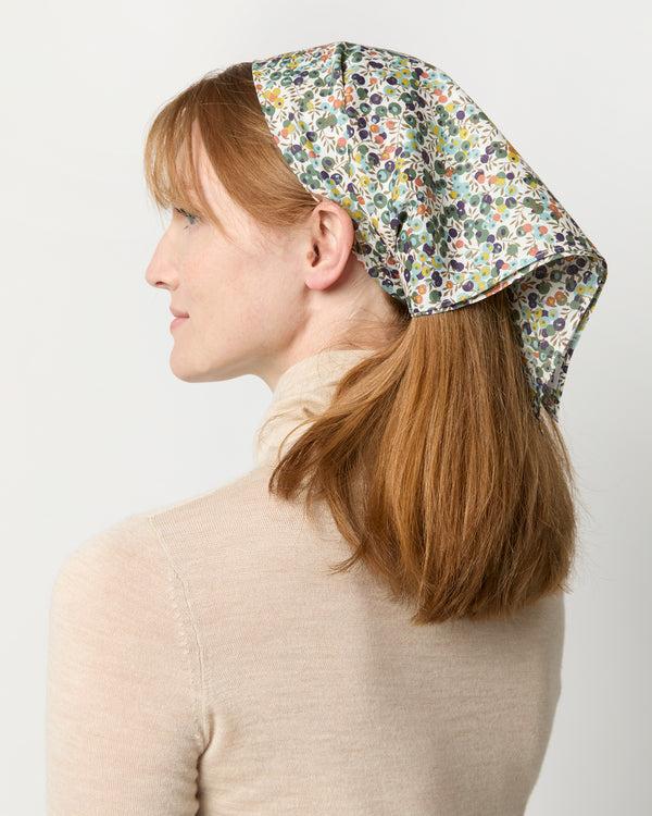 Sid Mashburn Anyway Scarf In Green Wiltshire Liberty Fabric