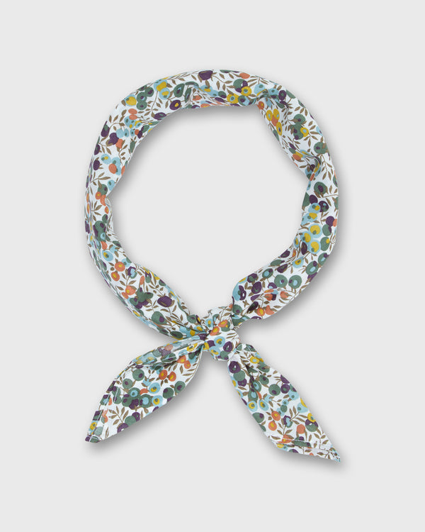 sid mashburn Anyway Scarf in Green Wiltshire Liberty Fabric