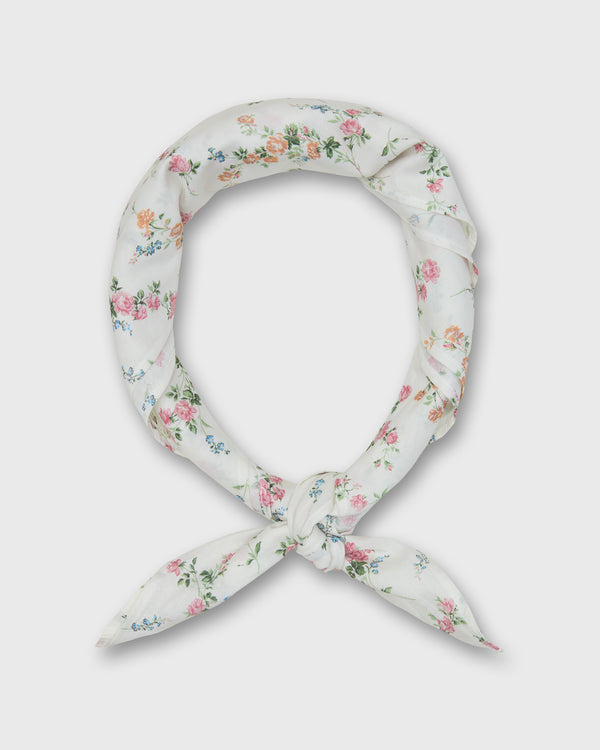 sid mashburn Anyway Scarf in Ivory/Multi Elizabeth Liberty Fabric