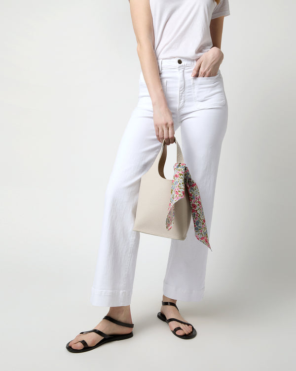 Sid Mashburn Anyway Scarf In Pink Multi Poppy & Daisy Liberty Fabric