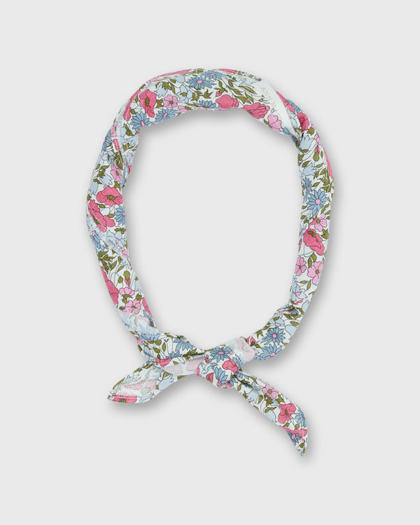 sid mashburn Anyway Scarf in Pink Multi Poppy & Daisy Liberty Fabric