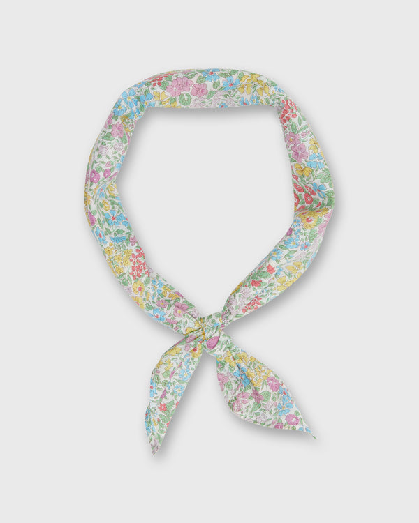 sid mashburn Anyway Scarf in Pink/Yellow Joanna Louise Liberty Fabric