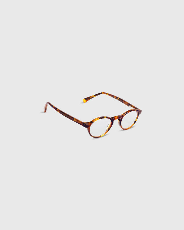 Sid Mashburn Board Stiff Reading Glasses In Tortoise