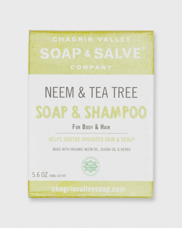 sid mashburn Body & Hair Shampoo Bar in Neem & Tea Tree