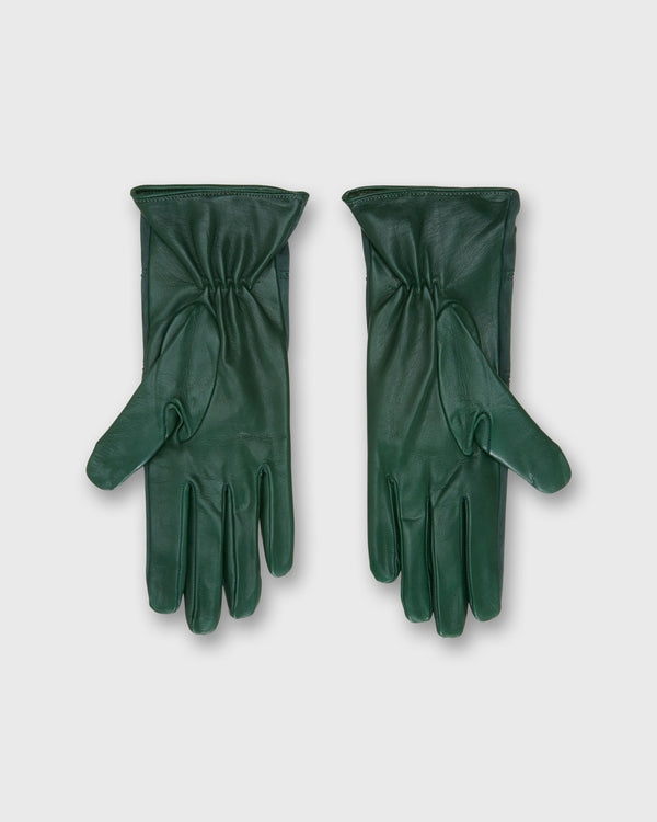 Sid Mashburn Cashmere-Lined Color Block Gloves In Hunter Nappa Leather/Suede